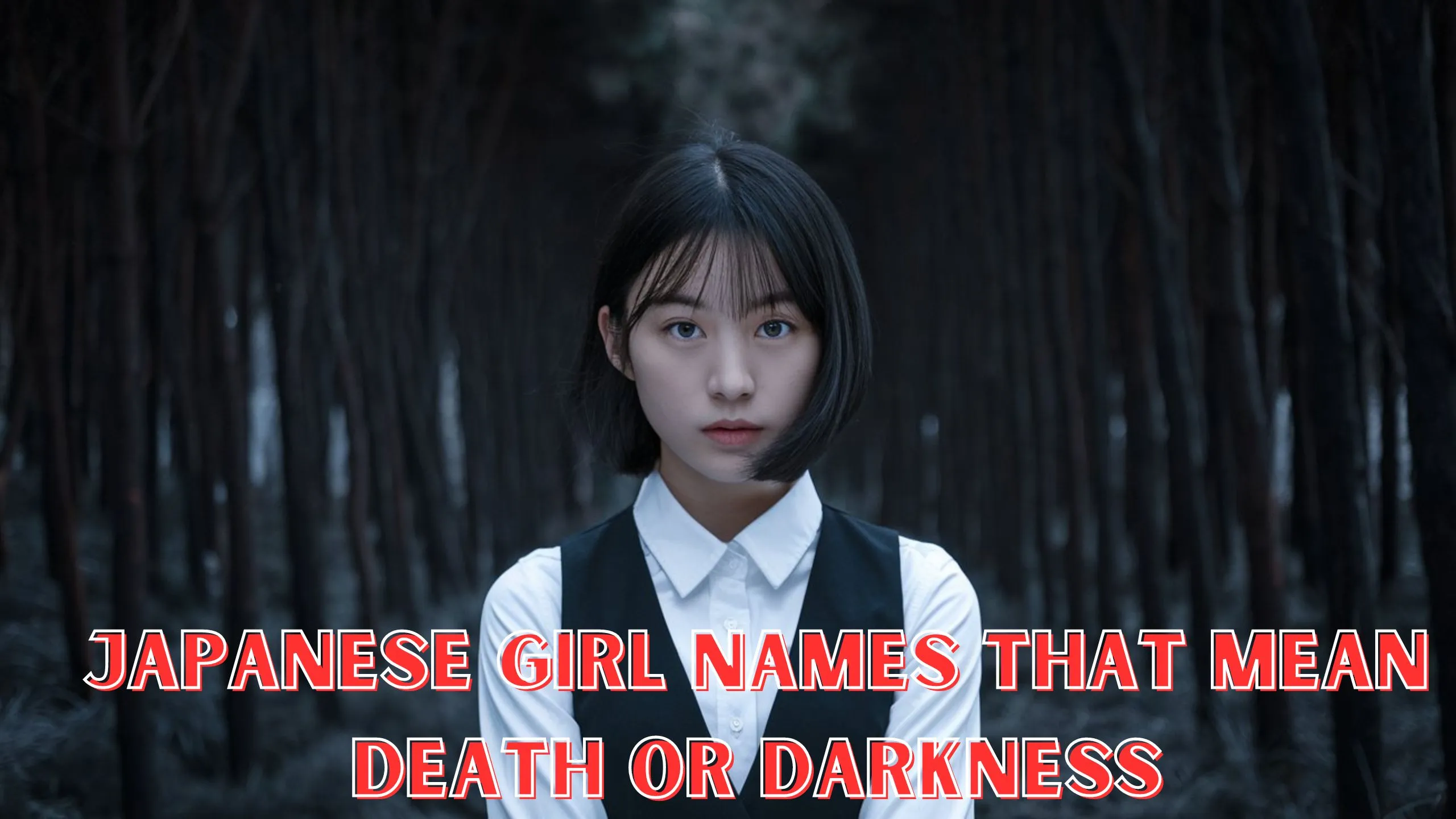 japanese girl names that mean death or darkness