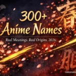 anime names