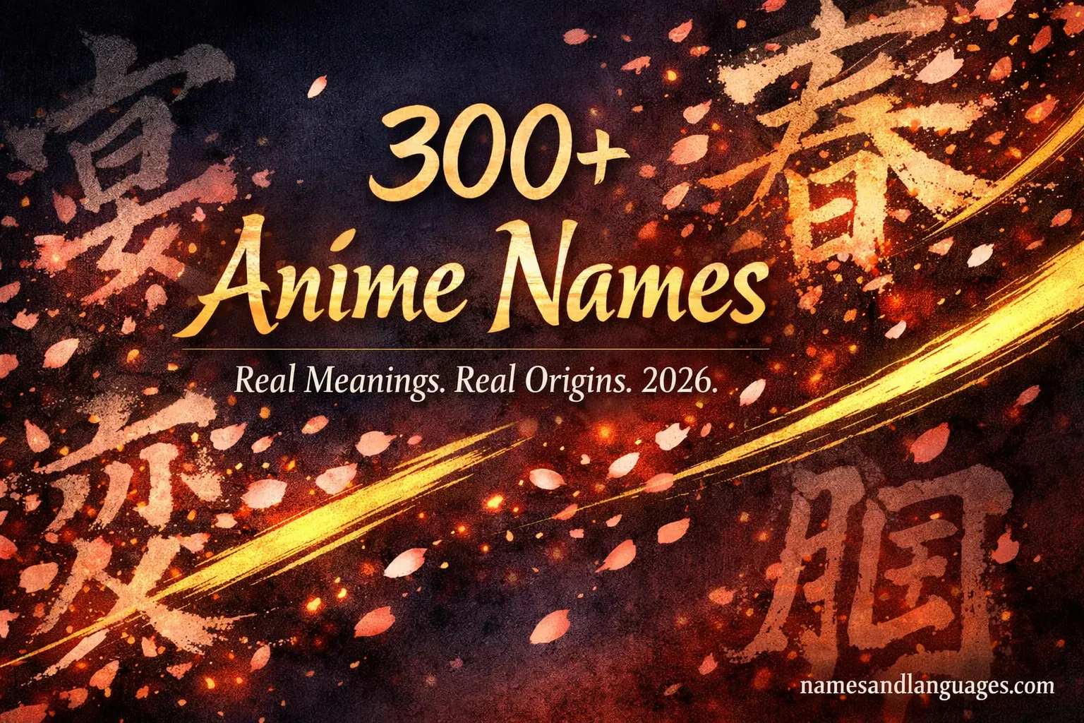 anime names