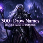 drow names
