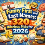 funny first and last names