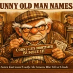 funny old man names