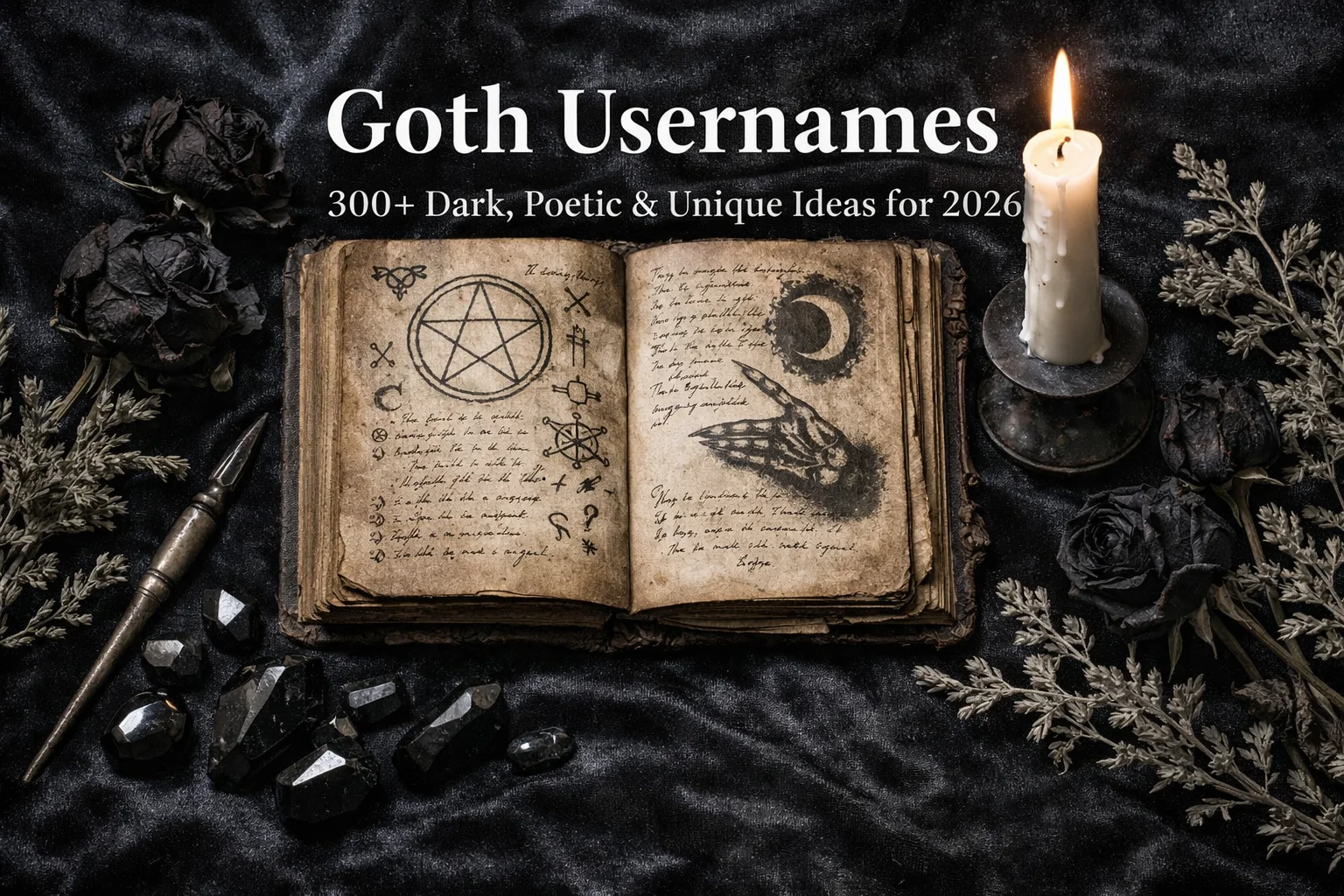 goth usernames