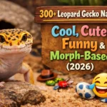 leopard gecko names