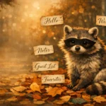 raccoon names