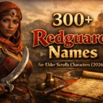 redguard names
