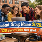 student group names