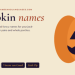 Pumpkin names ideas: cute, funny, spooky and punny names for jack-o'-lanterns, like Sir Gourdon Ramsay and Vincent van Gourd